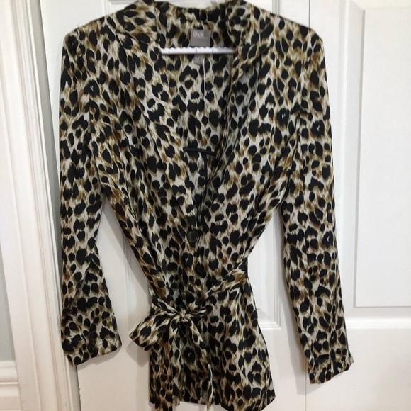 Asos NWT Leopard print blouse - Picture 3 of 4